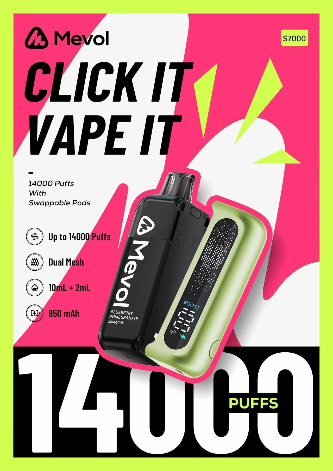 Mevol 14000 product reference